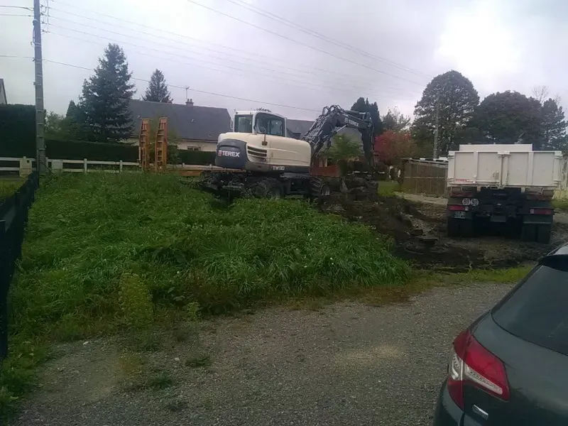Travaux de terrassement